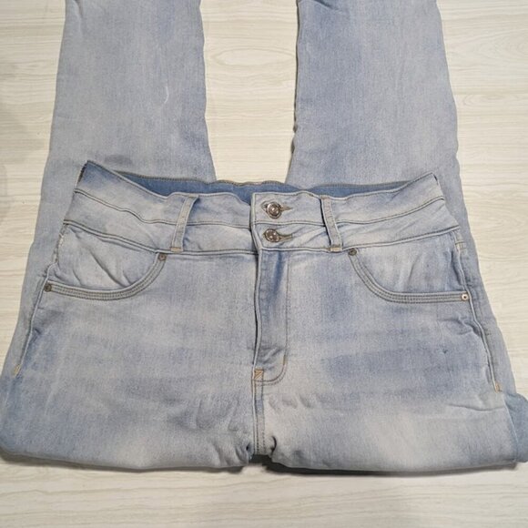 Wallflower Denim Cropped Ankle Jeans Size 13 - Picture 3 of 4
